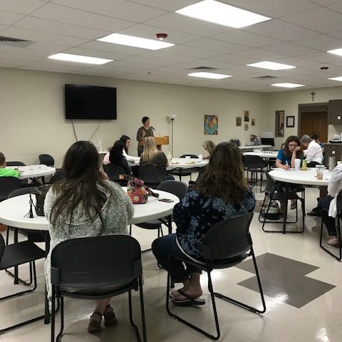 The Workshop Room with Attendees